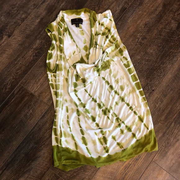Fenn Wright Manson Tops - Tie Dye Cowl Neck Tank